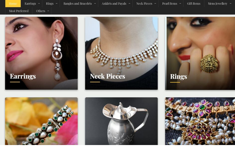 Web design for the Fashion Industry screenshot 2